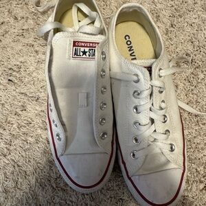 Like New White Converse